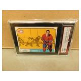 1968-69 OPC Jean Beliveau #166 Graded Hockey Card