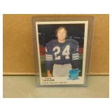 1970 OPC Bobby Taylor #11 CFL Football Card