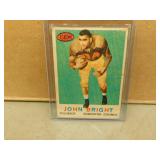 1959 Topps John Bright #41 CFL Football Card