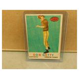 1959 Topps Don Getty #39 CFL Football Card