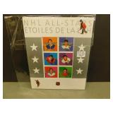 2003 Uncut Sheet Of NHL HOF Stamps 6 X 0.48