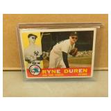 1960 Topps Ryne Duren #204 Baseball Card