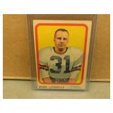 1963 Topps Ronnie Latourelle #86 CFL Football Card