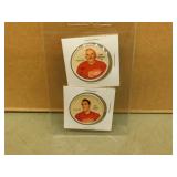 1961-62 Shirriff/Salada Odrowski / Goegan Coins