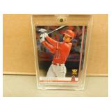 2019 Topps Shohei Ohtani #1 Chrome Baseball Card