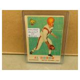 1959 Topps Al Dorow #15 CFL Football Card- unmark