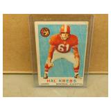 1959 Topps Hal Krebs #37 CFL Football Card