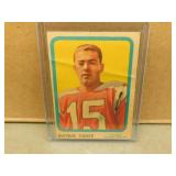 1963 Topps Whitman Tucker #56 CFL Football Card