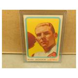 1963 Topps Russ Jackson #50 CFL Football Card