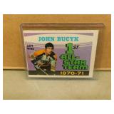 1971-72 OPC John Bucyk #255 1st All Star Card