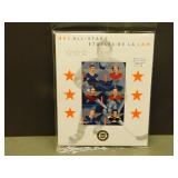 2002 Uncut Sheet Of NHL HOF Stamps 6 X 0.48