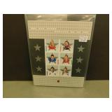2005 Uncut Sheet Of NHL HOF Stamps 6 X 0.50