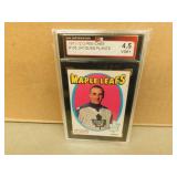1971-72 OPC Jacques Plante #195 Graded HockEy Card