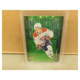 2025-26 UD Cole Caufield DZ13 Green Dazzler Card