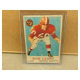 1959 Topps Bob Leary #36 CFL Football Card