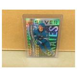 2025-26 UD Macklin Celebrini SS7 Silver Skates
