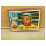 1960 Topps Jim Gilliam #255 Baseball Card