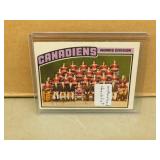 1976-77 OPC Canadiens #141 Team Hockey Card