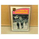 1976-77 OPC Stanley Cup #264 Hockey Card