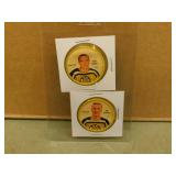 1961-62 Shirriff/Salada Mohns / McKinney Coins