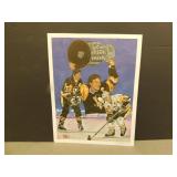 1992 Classic Art Print Mario Lemieux # out of 5000