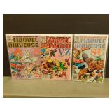 Official Handbook of the Marvel Universe #10, #11,