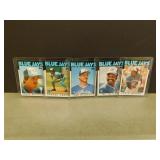 5-1986 Topps Blue Jays Cards