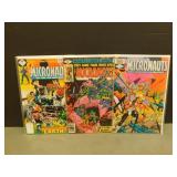 The Mircronauts #2, #13, #15, #44, #57 (1979/84)