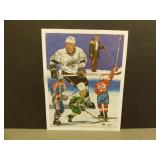1992 Classic Art Print Wayne Gretzky Version #2