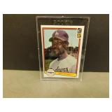 1982 Donruss Dave Stewart RC #410 Card