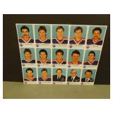 1984/85 Red Rooster Food Stores 2 Sheets Uncut