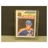 1985/86 OPC #257 Gretzky Goal Scoring Leader card