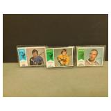 1974/75 OPC WHL #8, #21, #22, #35, #45 cards