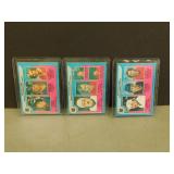 1979/80 #1, #2, #3 Leader Cards