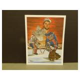 1992 Classic Art Print Bill Ranford # out of 5000