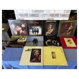 10 PCS ASSORTED VINTAGE RECORD ALBUMS / ASSORTED