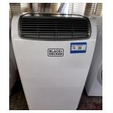 BLACK & DECKER PORTABLE A/C; 15" X 11" X 27.5";