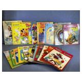 ~21 CHILDRENS VINTAGE COLORING / ACTIVITY BOOKS