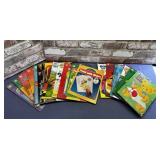 BOX LOT OF ~ 20 VINTAGE COLORING BOOKS, NOS
