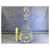 VINTAGE "ATLANTIS" CUT CRYSTAL DECANTER