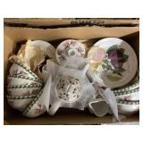 (2 BOXES) 49 PCS DINNERWARE-PORTMEIRION "POMONA"