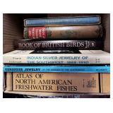 BOX LOT: 7 VINTAGE BOOKS:  ATLAS OF N,AMERICAN
