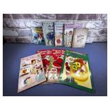 BOX LOT: 9 ASSORTED CHILDRENS COLORING &
