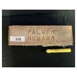 VINTAGE PALMER ROMANS BRICK