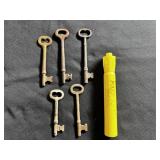 (5 PCS) SKELETON KEYS