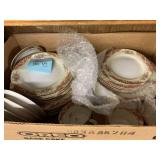 (42 PCS) NORITAKE CHINA - PLATES, BOWLS, CUPS &