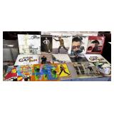 17 PCS ASSORTED VINTAGE RECORD ALBUMS / ASSORTED