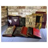 SELECTION OF 11 VINTAGE / ANTIQUE BOOKS; SOME HAVE