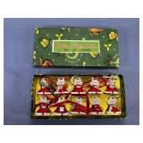 VINTAGE BOXED SET OF 10 CHINA  ANGEL BELL