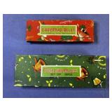 (2 PCS) BOXED SETS OF PORCELAIN CHRISTMAS